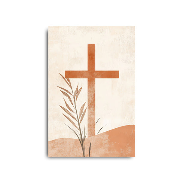 Cross in Desert Print