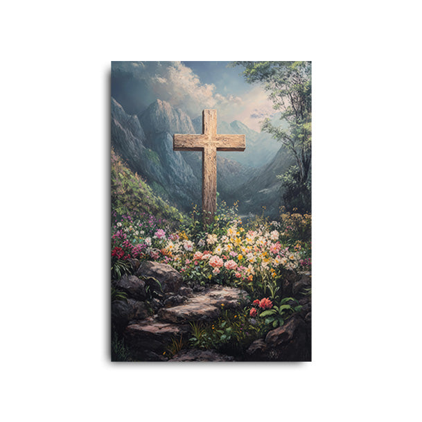 Cross in the Mountain Meadow