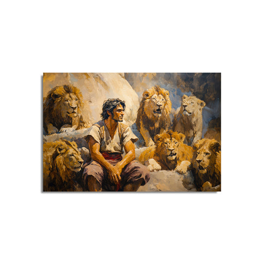 Daniel with Lions