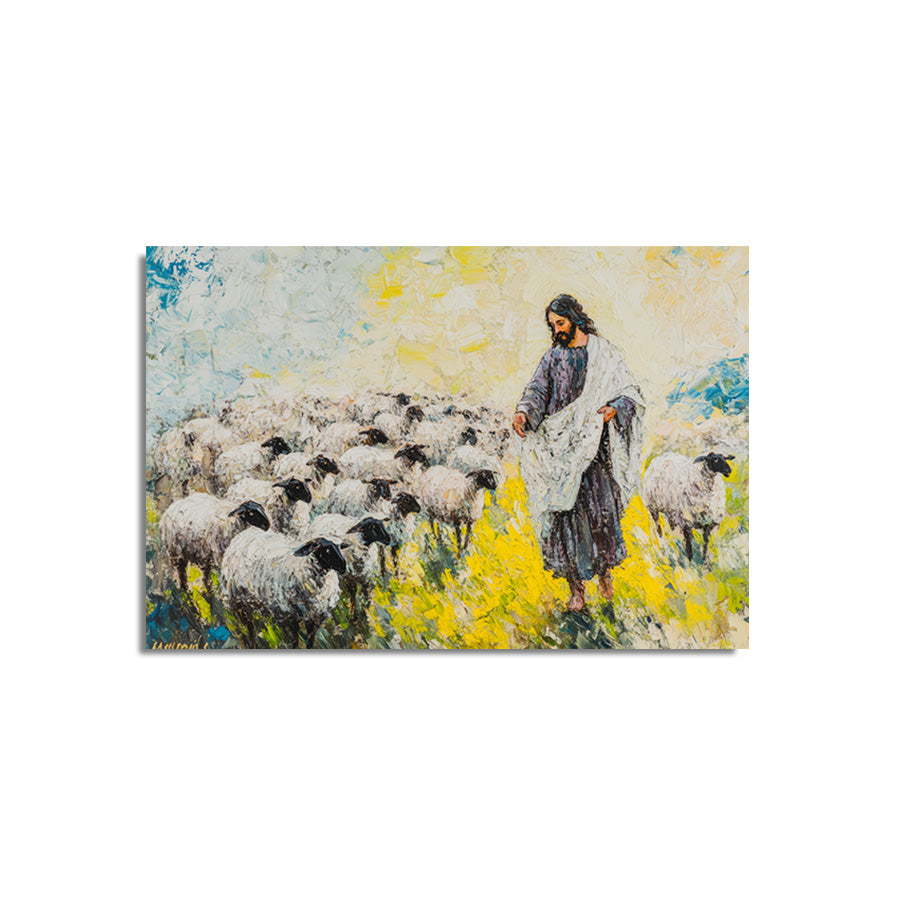 Jesus Guiding the Flock