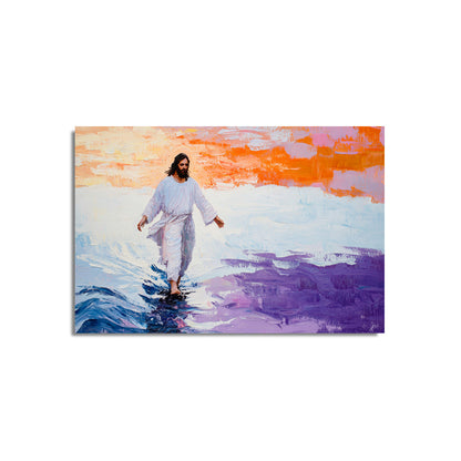 Jesus Walking on Water Painting