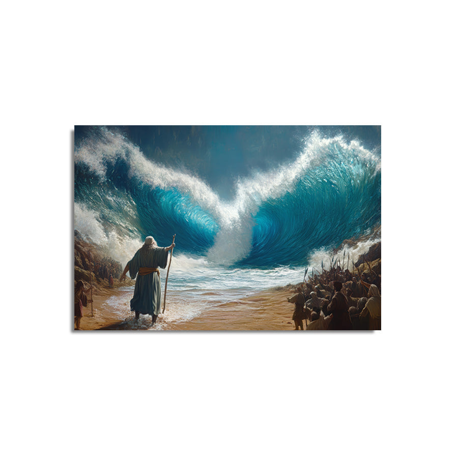 Moses Parting Sea