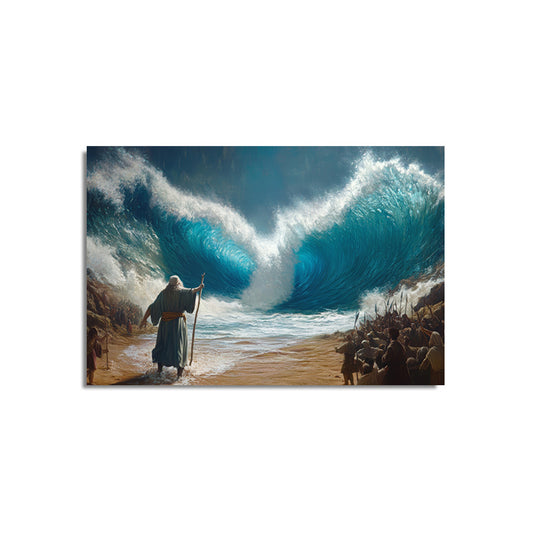 Moses Parting Sea