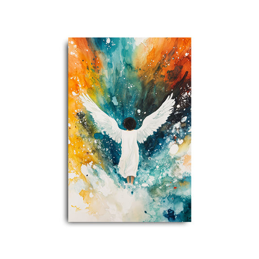 Pretty Wingspan Angel Painting