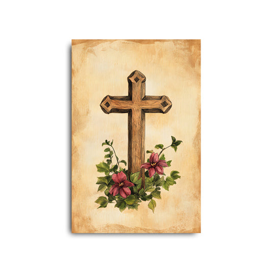 Wooden Cross Print